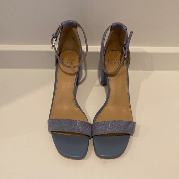 Donald Pliner Priyah Lizard Print Suede Sandals - Size 9 - NWOT - Picture 5 of 8